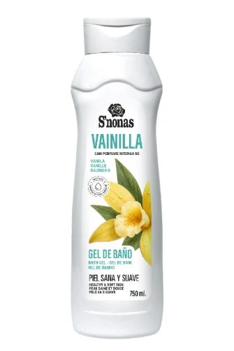 Gel de baño vainilla S'nonas 750ml's foto | Thany's |  BizneCubano