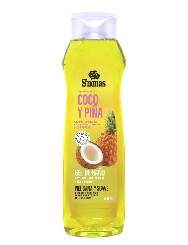Gel de baño vainilla S'nonas 750ml's foto | Thany's |  BizneCubano